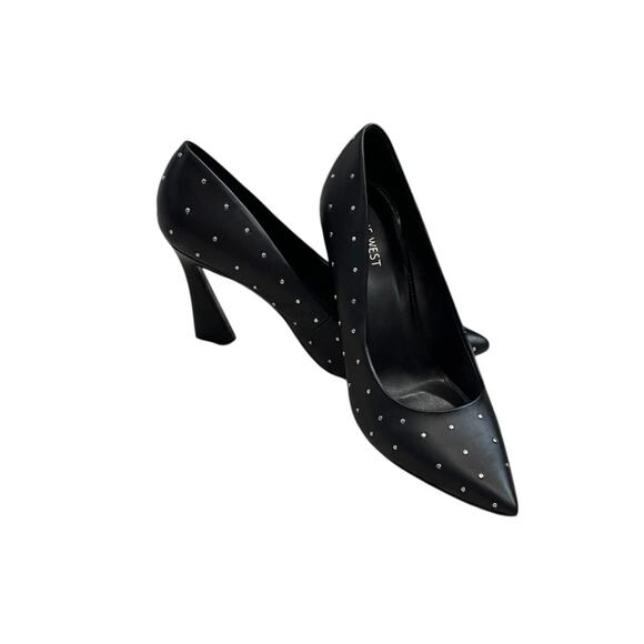 NEW Nine West Tenry Pointed Toe Pump Black Size 9.5 - Picture 1 of 5